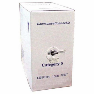 CAT 5 CABLE STRANDED 4PR PVC /